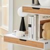 SoBuy FRG92-WN Wandregal mit schublade, MDF, Lackiert, Weiß, 40 x 8 x 25 cm Bild 5