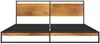 vidaXL Bettgestell Metall 180x200 cm 324867 Bild 3