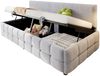 SeedWave Daybett Polsterbett mit Stauraum, Samt Tagesbett ohne Armlehnen, 90×200cm, hydraulischer Bettkasten Bild 5