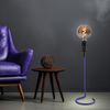 RGB LED Tischlampe, Kabel Design, blau, H 46,5 cm Bild 5
