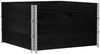 vidaXL Pflanzkasten Schwarz 100x100 cm Massivholz Kiefer 3295432 Bild 5