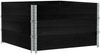 vidaXL Pflanzkasten Schwarz 100x100 cm Massivholz Kiefer 3295432 Bild 2