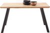 MCA living Esstisch Zeballos (1-St, Holztisch, OTTOs Choice), Tischplatte aus Zerreiche, Schweizer Kante, belastbar bis 100 Kg Bild 2