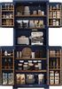 HOLTICO Hochschrank Küchenschrank mit Arbeitsplatte, Buffetschrank, Esszimmerschrank (1-St) Speisekammer mit 4 Türen und Regalen, 183cm Bild 3