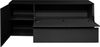 Maeusbacher Imola Lowboard anthrazit matt lack / glas anthrazit glanz BxHxT: 169 x 63 x 42 cm Bild 2