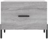 vidaXL Couchtisch Grau Sonoma 50x50x40 cm Holzwerkstoff 829424 Bild 5