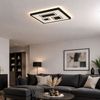 LED Deckenleuchte, schwarz, Backlight, L 42,3 cm Bild 5