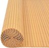 vidaXL Gartenzaun Doppelseitig PVC 90×300 cm Gelb 43624 Bild 5