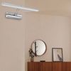 LED Wandleuchte, Metall, Chrom, Spot beweglich Bild 4