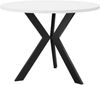 Runder Couchtisch Korku M6 (Farbe: Weiß / Schwarz) Bild 4