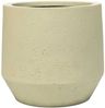 VIVANNO Blumentopf Fiberglas NEXORA Rund - Vesuvcreme Matt (1 St), 31x28 cm Bild 4