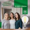 BRILONER - EEK A 2er Set Filament LED Lampe E14 Tropfen, warmweißes Licht, 2,5W, 525lm, LED Glühbirne, Leuchtmittel, Birne, Glühlampen, Bulb Bild 3