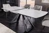 riess-ambiente Esstisch CONCORD 180-230cm weiß – Keramikplatte, Metallgestell, Marmor-Design (Einzelartikel, 1-St), ausziehbar für flexible Nutzung – ideal für 6–10 Personen Bild 3