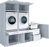 Laundreezy Mehrzweckschrank-Set Laundreezy, 6-tlg. Mehrzweckschrank-Set B/H/T 236/200/68 cm, (6-St), Breite 236 cm, Soft-Close-Funktion, höhenverstellbare Füße Bild 3