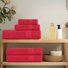 vidaXL Saunatücher FROGN 10 Stk. Rot 80x200 cm 360 g/m² 136937 Bild 3