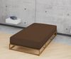 biberna Jersey-Elastic-Spannbetttuch 0077866, topas / mocca, 1x 90x190 cm - 100x220 cm Bild 3