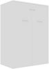 vidaXL Schuhschrank Weiß 60×35×84 cm Holzwerkstoff 801071 Bild 2