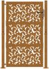 vidaXL Gartentor 100x150 cm Wetterfester Stahl Blattdesign 4100966 Bild 4