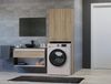 ibonto WASCHMSCHINENUMBAUSCHRANK SONOMA-EICHE 180x64x30cm (H 19 x T 98.3 x B 35.5 cm) Bild 5