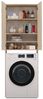 ibonto WASCHMSCHINENUMBAUSCHRANK SONOMA-EICHE 180x64x30cm (H 19 x T 98.3 x B 35.5 cm) Bild 2