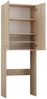 ibonto WASCHMSCHINENUMBAUSCHRANK SONOMA-EICHE 180x64x30cm (H 19 x T 98.3 x B 35.5 cm) Bild 3
