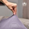 leevitex® Spannbettlaken Premium Spannbettlaken Elasthan, Gummizug: rundum, blickdicht, Anti-Pilling, 97% Baumwolle, 3% Elasthan, 40 cm Steg Bild 3