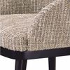 Casa Padrino Luxus Esszimmer Stuhl mit Armlehnen Beige / Schwarz H. 79 cm - Esszimmer Möbel Bild 5