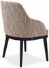Casa Padrino Luxus Esszimmer Stuhl mit Armlehnen Beige / Schwarz H. 79 cm - Esszimmer Möbel Bild 4