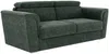 Vente-unique - RIZORA Sofa Stoff Grün - B 223 cm96 cm x H 93 cm x L 230 cm Bild 4