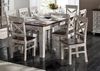 Esstisch Mango / Akazie 130x90x76 weiß gewachst CASTLE-ANTIK #106 Bild 4