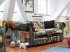 Sofa Polsterbezug Patchwork gelb CHESTERFIELD Bild 3