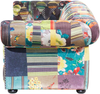 Sofa Polsterbezug Patchwork gelb CHESTERFIELD Bild 5