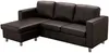 Ecksofa ACKLEY - Braun Bild 2