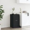 vidaXL Apothekerschrank Schwarz 40x41x77,5 cm Holzwerkstoff 855188 Bild 3