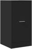 vidaXL Apothekerschrank Schwarz 40x41x77,5 cm Holzwerkstoff 855188 Bild 4