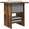 vidaXL Nachttisch Geräucherte Eiche 41 x 40 x 45 cm Holzwerkstoff 8000444 Bild 3