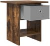 vidaXL Nachttisch Geräucherte Eiche 41 x 40 x 45 cm Holzwerkstoff 8000444 Bild 5