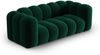 Micadoni Sofa Lupine 2-Sitzer Samtstoff Salvador Flaschengrün Bild 2