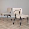 Bronx71 Esszimmerstuhl Espen recycelter Stoff beige Bild 4