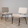 Bronx71 Esszimmerstuhl Espen recycelter Stoff beige Bild 3
