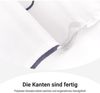 Duschvorhang 80x180cm Weizenohr Antischimmel Wasserdicht Polyester Bild 5