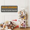 SpaceAid Kinderregal Holz Kuscheltier Aufbewahrung, Stofftier Aufbewahrung, Vertikal platzsparend Bild 2