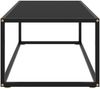 vidaXL Couchtisch Schwarz mit Schwarzem Glas 100x50x35 cm 322880 Bild 3