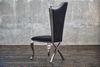 KAWOLA Stuhl AMALIA Esszimmerstuhl Barock Velvet schwarz 116 x 55 x 50 cm Bild 5