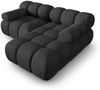 Micadoni Modulares Ecksofa Bellis 3-Sitzer Rechts 3D-Stoff Sonic Espresso Bild 3
