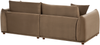 Sofa 3-Sitzer JUBEK Samtstoff Braun Bild 5