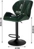 Woltu Barhocker (Set, 2 St), Tresenhocker Designer Hocker mit Rückenlehne Bild 2