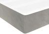 vidaXL Taschenfederkernmatratze Mittel Hellgrau 80x200x20 cm Samt 347688 Bild 5