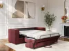 Vente-unique - LORETO Sofa Stoff Rot - B 223 cm95 cm x H 90 cm x L 215 cm Bild 2