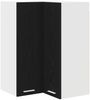 vidaXL Hängeschrank Schwarze Eiche und Weiß 57 x 57 x 80 cm 884291 Bild 2